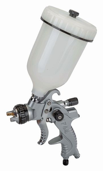 Bahco HVLP Farb-Sprühpistole, Düsenset 1/1,2/1,4/1,7/2 mm, 2-2,8 Bar, BPHVLP01