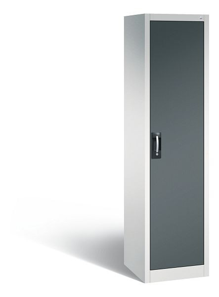 C+P Büro-Drehtürenschrank Acurado, H1950xB502xT500 mm, Grau/Anthrazit, 9235-000 S10277