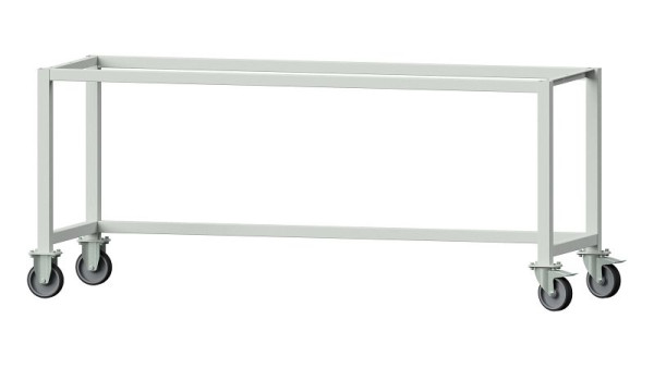 ANKE Werkbänke Gestell A fahrbar, 1860 x 615 x 800 mm, RAL 7035, 990.574
