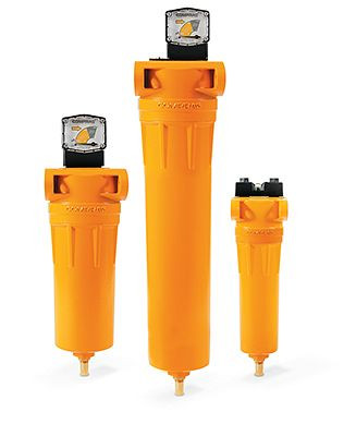 Comprag Druckluftfilter DFF-072-A, Aktivkohlefilter, maximaler Volumenstrom 7,2 m³/min, 14201507