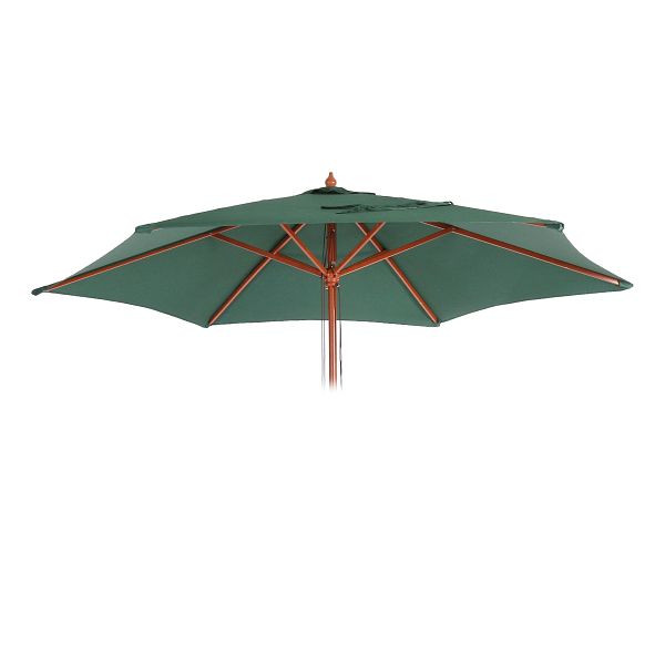 Mendler Ersatz-Bezug für Sonnenschirm Florida, Sonnenschirmbezug Ersatzbezug, Ø 3m Polyester 6 Streben, olivgrün, 81651
