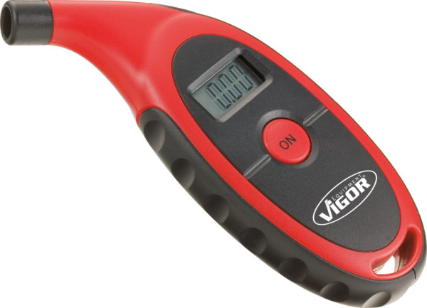 VIGOR Reifendrucktester, Länge 128 mm, V1423, 4047728014236
