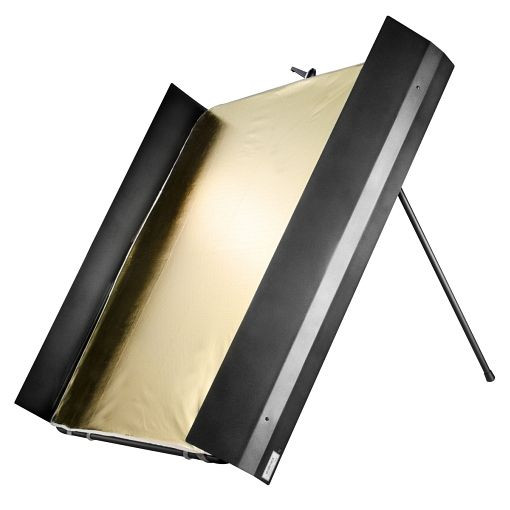 Walimex pro Reflektorpanel mit Lichtklappen, 1x1m, 1018603
