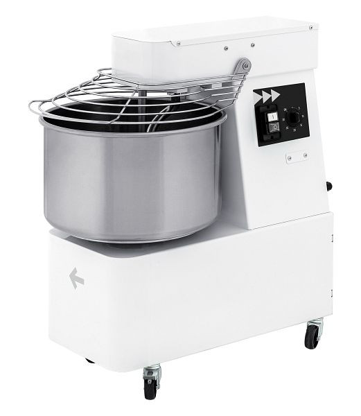 Prismafood Spiralteigknetmaschine für 17 kg, 400 Volt, Volumen: 22 Liter, 385x670x725 mm, T20XL