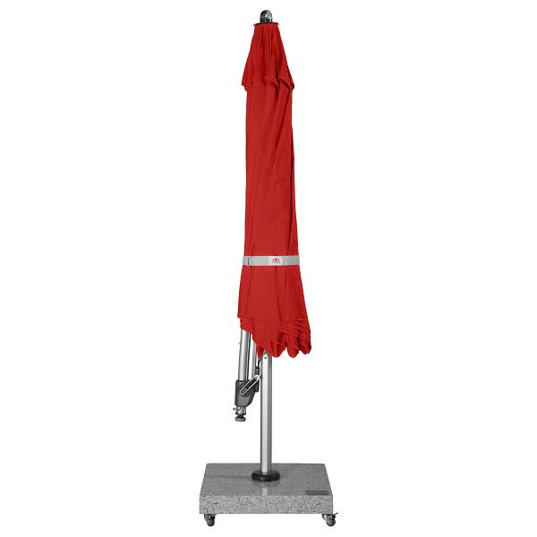 doppler Pendelschirm EXPERT circa 350cm, 8 teilig, Design T809 rot, 438247T809