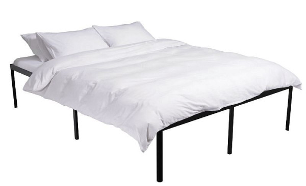 CLP Metallbett Hamlin 200x140x41 cm, schwarz, 324226