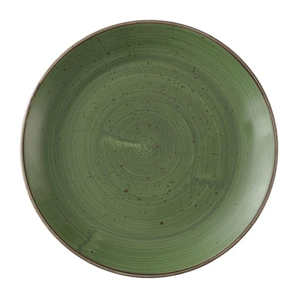 Churchill Stonecast Salbeigrün Coupe Teller 254mm (12 Stück), HX034