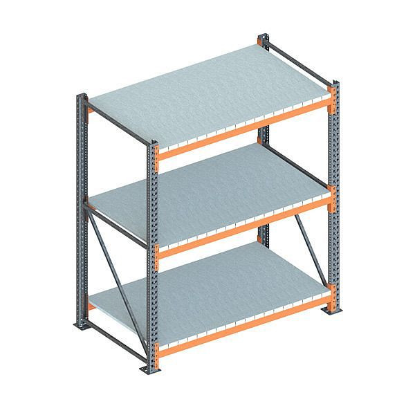 Meta Großfachregal GR 2200x1825x1100 mm, verzinkt/RAL 2001, 200188551