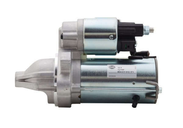 HELLA Starter/Anlasser, 12V, 1.2kW, für u.a. Toyota Aygo (_B4_), 8EA 011 612-171