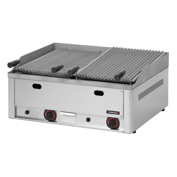 Casselin Lavasteingrill doppelt, Rostfreier Stahl, CGPLD