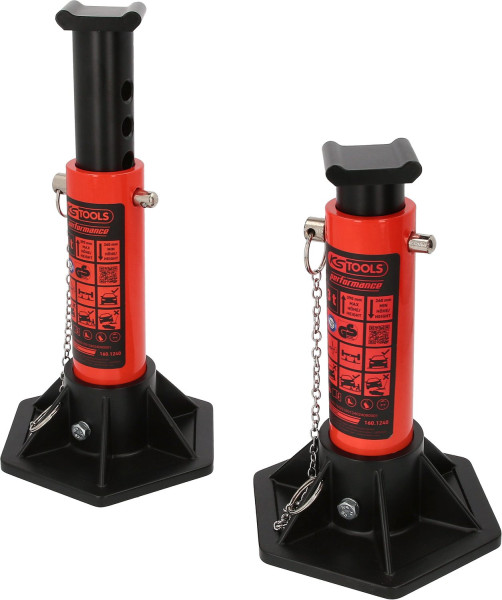 KS Tools performance Aluminium-Unterstellbock, 3000 kg, VE: 1 Paar, 160.1240