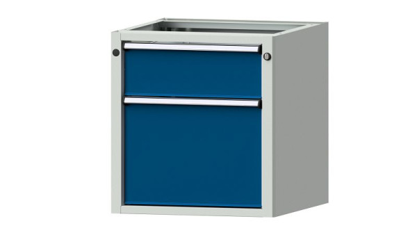 ANKE Werkbänke Unterbauschrank, Modell 1802 V, 570 x 615 x 600 mm, RAL 7035/5010, 402.009