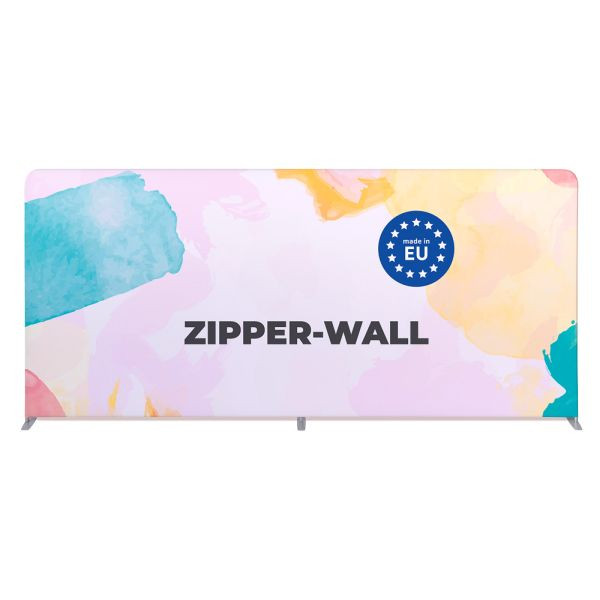Showdown Displays Zipper Wand Straight Basic 500 x 230 cm, ZWSE500-230