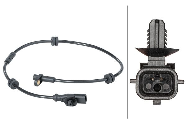 HELLA Sensor, Raddrehzahl, 12V, 2-polig, 6PU 012 679-631