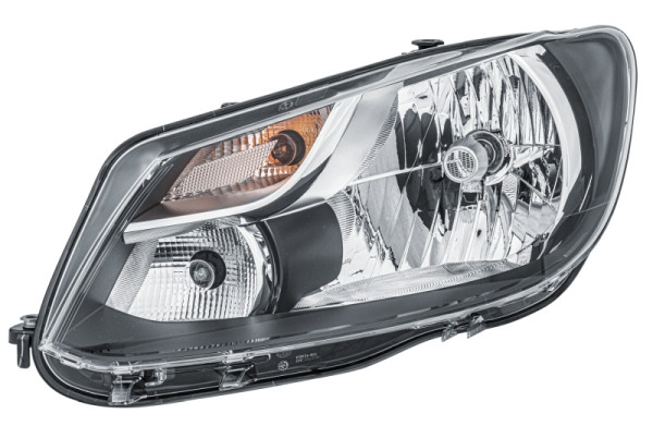 HELLA FF-Hauptscheinwerfer - für u.a. VW Caddy III Box (2KA, 2KH, 2CA, 2CH) - ECE - für Rechtsverkehr - links, 1EL 010 551-011