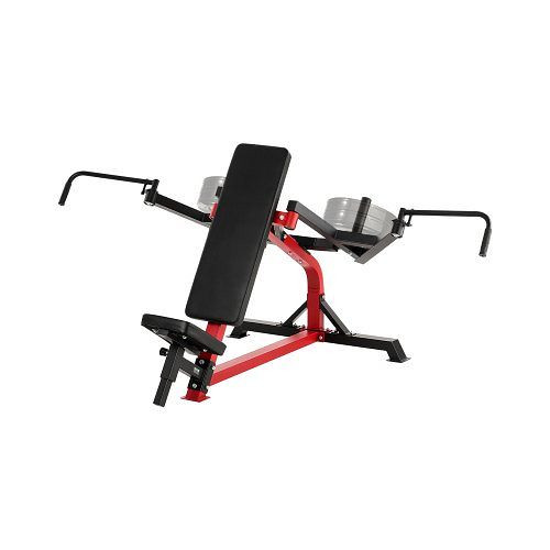 VEVOR Brust- und Deltamuskeltrainer, 204 kg belastbare verstellbare Brustmaschine, Heim-Fitnessgerät für Krafttraining, XBTJJXTZYTJSOY411V0