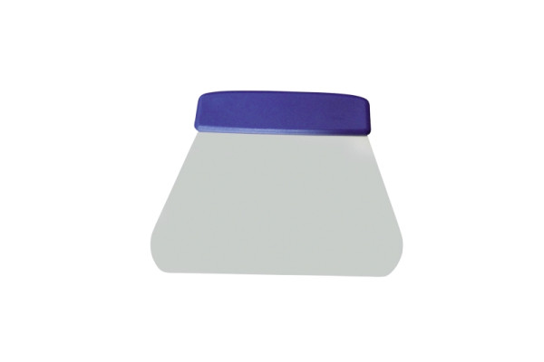 Schneider Spachtel, Edelstahl, Höhe 145 x B 195 mm, Griff hart (blau), schwere Ausführung), 200702