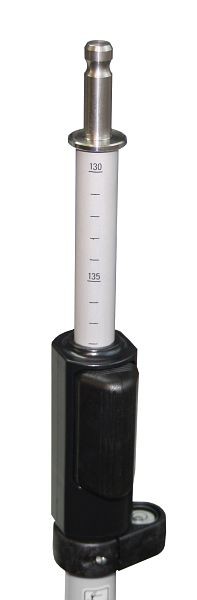 NESTLE Prismenstab Alu-Stab, Druckklemmung, 130-215cm, mit Libelle und Wild-Zapfen, 14014000