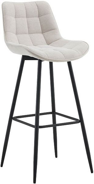 CLP Barhocker Dartford Stoff, creme, 324325, 4255716323646