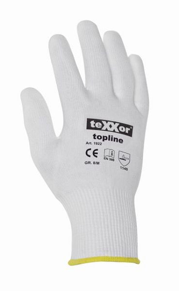 teXXor Feinstrickhandschuhe "NYLON", Größe: 9, VE: 12 Paar, 1922-9