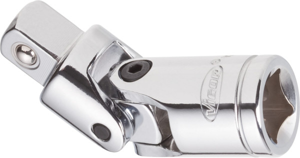 VIGOR Universalgelenk, Vierkant hohl 12,5 mm (1/2 Zoll), Vierkant massiv 12,5 mm (1/2 Zoll), 75 mm, V2575N