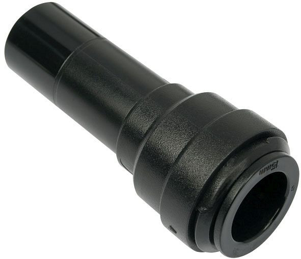 timmer BG-GRZ-18-15-KU, Gerader Reduzierstecker, Stutzen-AußenØ: 18 mm, Rohr-AußenØ: 15 mm, VE: 5 Stück, 03070226