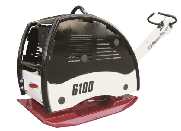PowerPac Rüttelplatte reversierbar Typ PPR6100D-600mm Diesel Elektrostart, Hatz Motor: 1 D 50, PPR6100D/600E-1D50