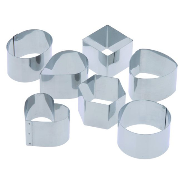 Schneider Dessert-Ringe "Mini" Rund, Ø 70 mm, 45 cm hoch, 155450