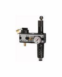 Riegler Wartungsstation SAFETY, bestehend aus Kugelhahn inkl. Schalldämpfer, Anfahrventil und Filterregler inkl. Schließzylinder, 100600