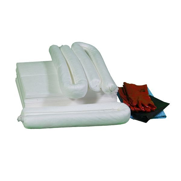 Schoeller Öl-Notfallset, weiß, PVC-Tasche, Aufnahme 50 Liter, KWB1