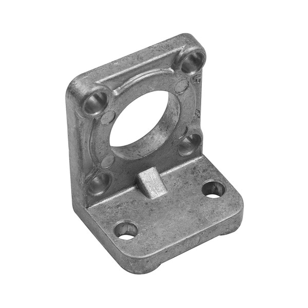 Riegler Winkelflansch, CETOP, Ø32, 1 Stück mit 4 Schrauben, 156810