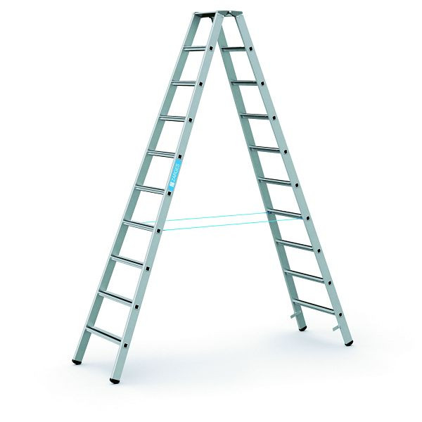 ZARGES Saferstep B - LM-Stufen-Stehleiter 2 x 10 Stufen, 41310