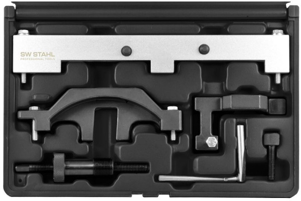 SW-Stahl Motor Einstellwerkzeugsatz, BMW, für Benzinmotoren 1,6l mit Motorcode N40, N45, 26112L