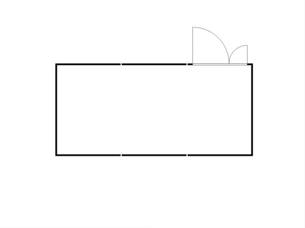 FLADAFI Materialcontainer-Kombination, IC Pro 1360, isoliert, mit isoliertem Boden, Doppelflügeltür (asymmetrisch) auf der 6 m Seite, F2223310204-F911