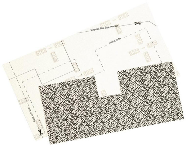 Eichner Securitysticker für Eichner-Auftragstaschen, 210 x 110 mm, VE: 10 Stück, 9218-04056