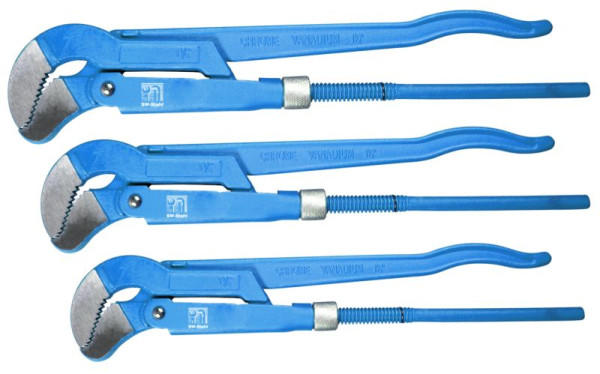 SW-Stahl Rohrzangensatz, 3-teilig, 42250L, 4033592052962
