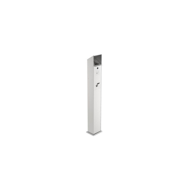 Stein HGS Standascher 'Block', Silber, Edelstahl, 62890.0001