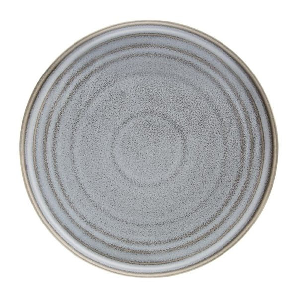 Olympia Cavolo Holzkohle Dusk Flache Runde Teller 270mm 4er Pack, FD922
