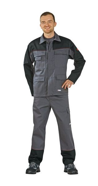 Planam Weld Shield Jacke, grau/schwarz, Größe 52, 5510052