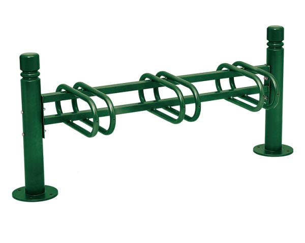 Procity Fahrradständer 3 Plätze, City, Einseitig, RAL 6005, 207365.6005
