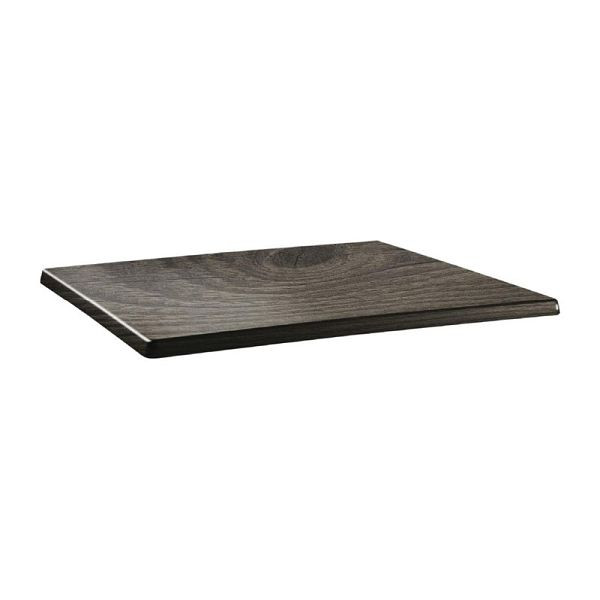 Topalit Classic Line rechteckige Tischplatte Holz 120 x 80cm, DR959