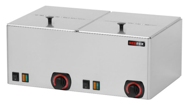 RM Wurstwärmer aus Edelstahl, 2,0 kW, 2 x GN 1/2, WE-11