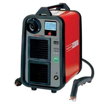 CEBORA Plasma-Inverter CEBORA, PLASMA SOUND PC 130/T, Art. 337, inklusive Brenner CP162C MAR/6m & Massekabel 6m, 55816