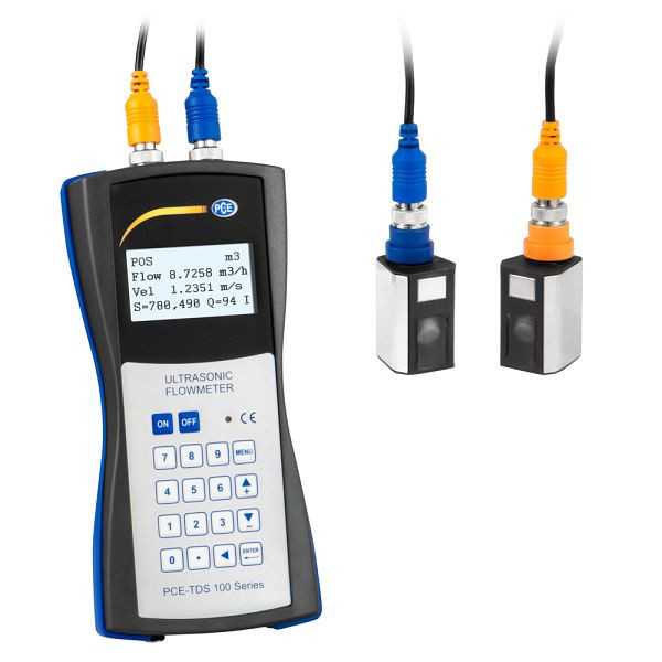 PCE Instruments Durchflussmessgerät, Anzahl Sensoren: 2, PCE-TDS 100HS