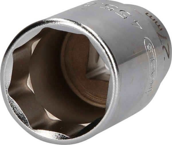 KS Tools 1/2" Spezial-Stecknuss für 8-kant Schrauben, 27mm, 455.0100