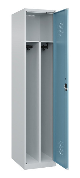 C+P Spind Evolo PLUS, 1 Abteil, 1850x400x500mm, 7035/0010, Verschluss Zylinderschloss, 049000-12F S10036