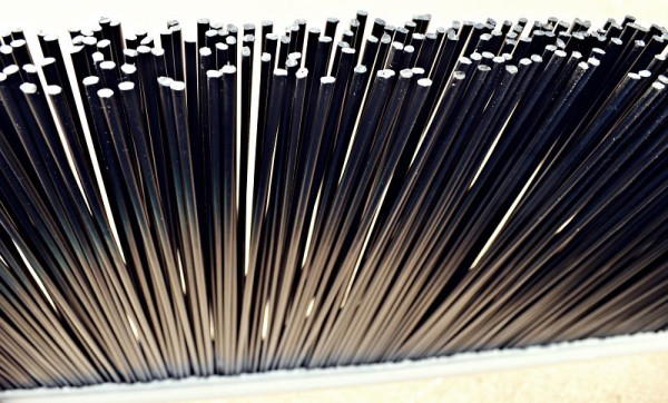 KehrMuli Blockbesen Ersatzborsten schwarz, 1000 mm, 12003