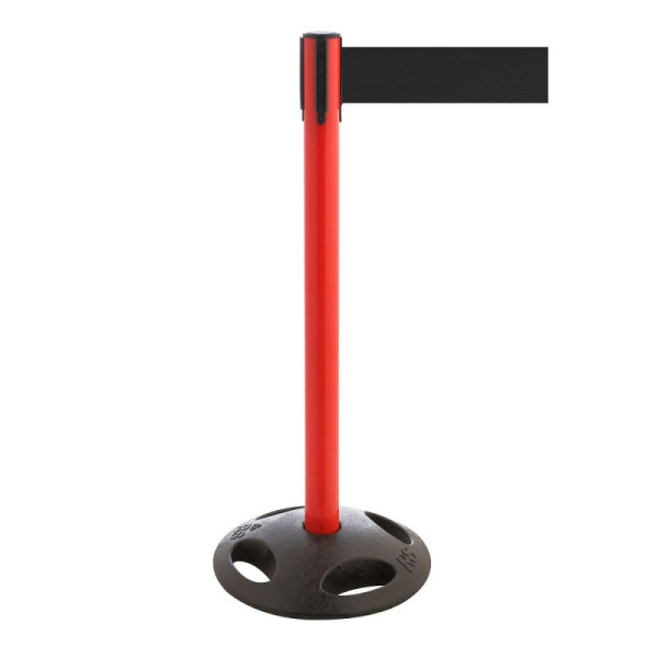 Stein HGS Personenleitsystem -P-Line Maxi-, rot, schwarz, mit Gurtendstück (Standard), 34175d-0302