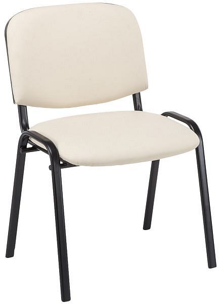 CLP Besucherstuhl Ken Kunstleder, creme, 181401504