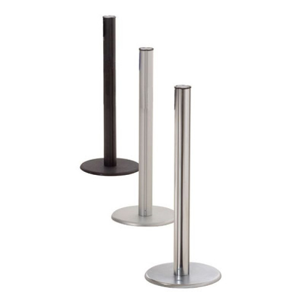 Stein HGS Personenleitsystem -P-Line Fenix-, Aluminium lackiert, schwarz, mit Gurtendstück (Standard), 12786-020202